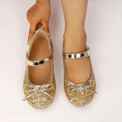 Girls' Easy And Fashionable Ballet-Style Soft-Soled Mary Jane Flats in Seven Colors, Suitable for Performance, Daily Wear And Casual Occasions