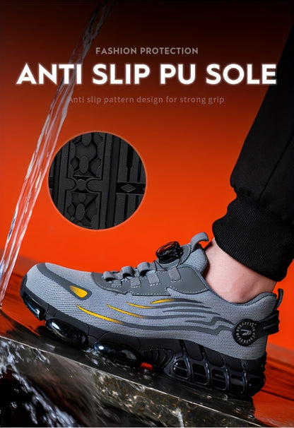 Men's Work & Safety Shoes - Puncture Resistant & Breathable Comfort 176485