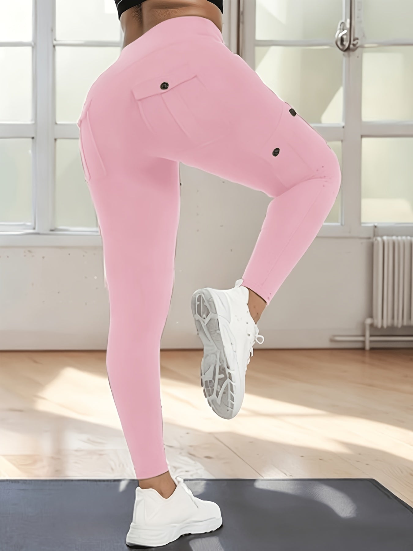 Women's Black Polyester Pants - product view 28