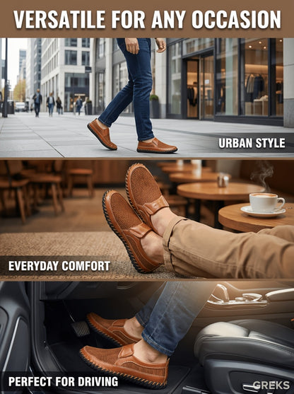 Men's Loafers & Slip-Ons - Breathable Comfort & Lightweight Design