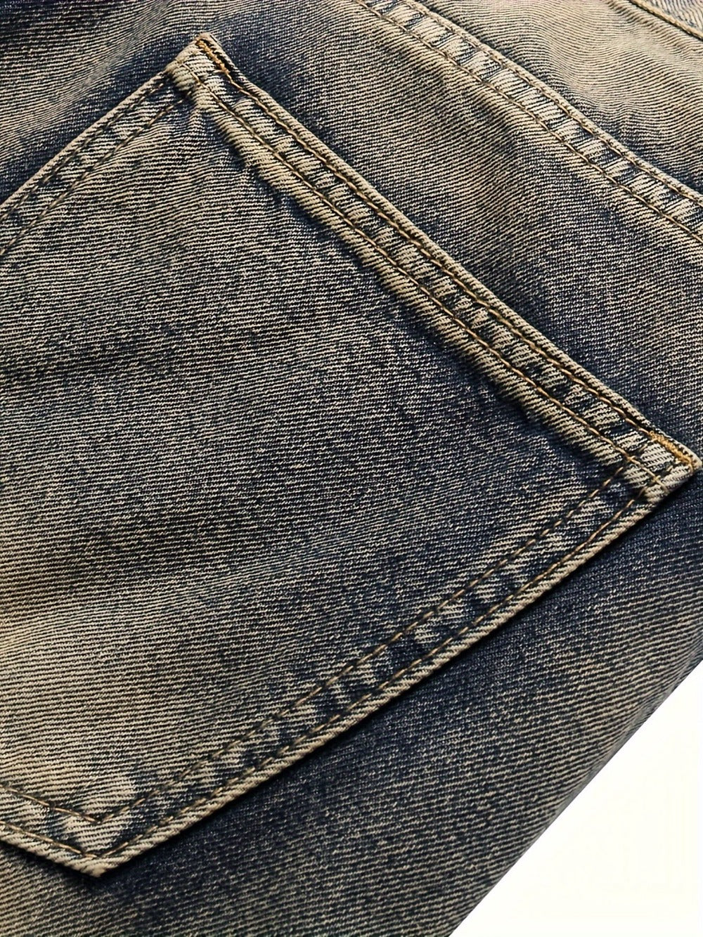 Men's Slim Fit Jeans - Classic Wash Distressed