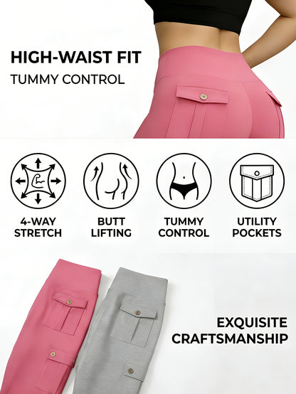 Plus Size - 3-Pack Of Large Size Big Pocket Pants | Various Colors