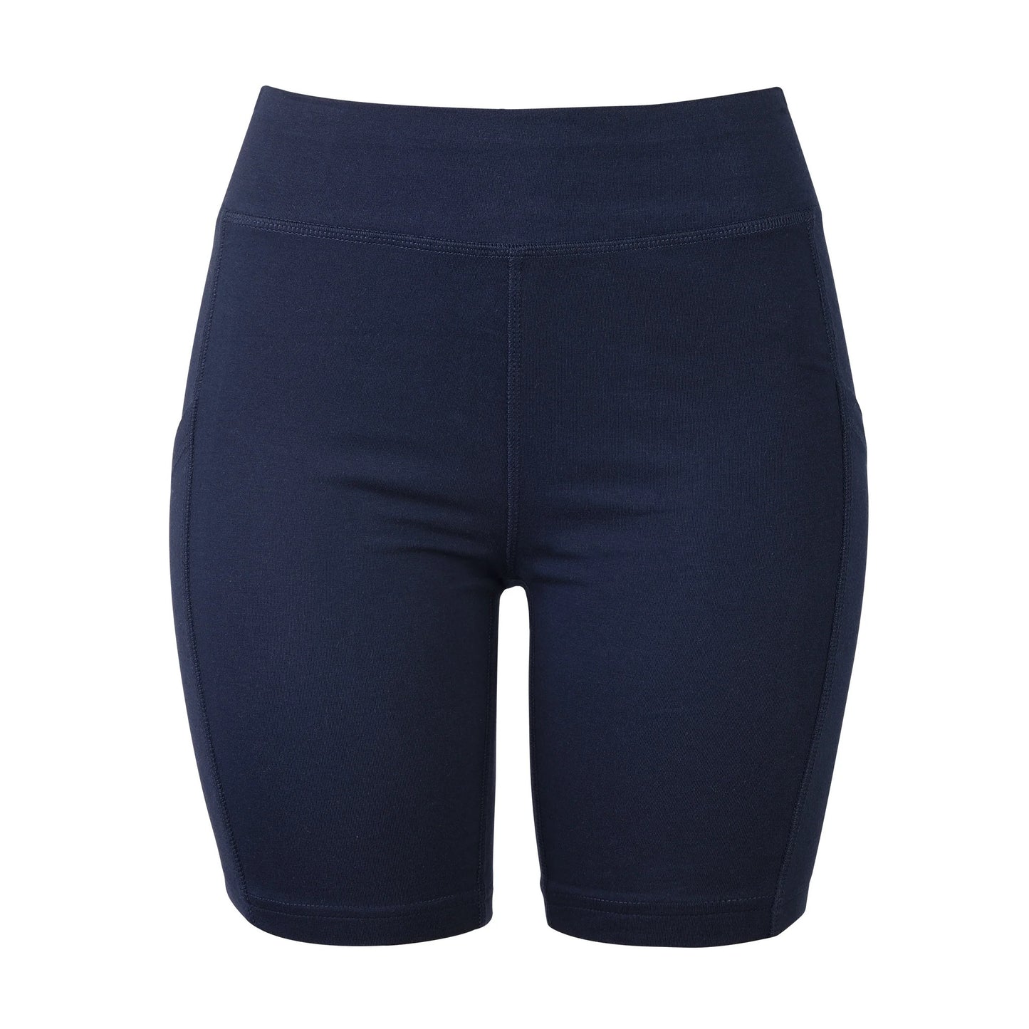 LADIES COTTON 15 INCH OUTSEAM SHORTS WITH POCKETS