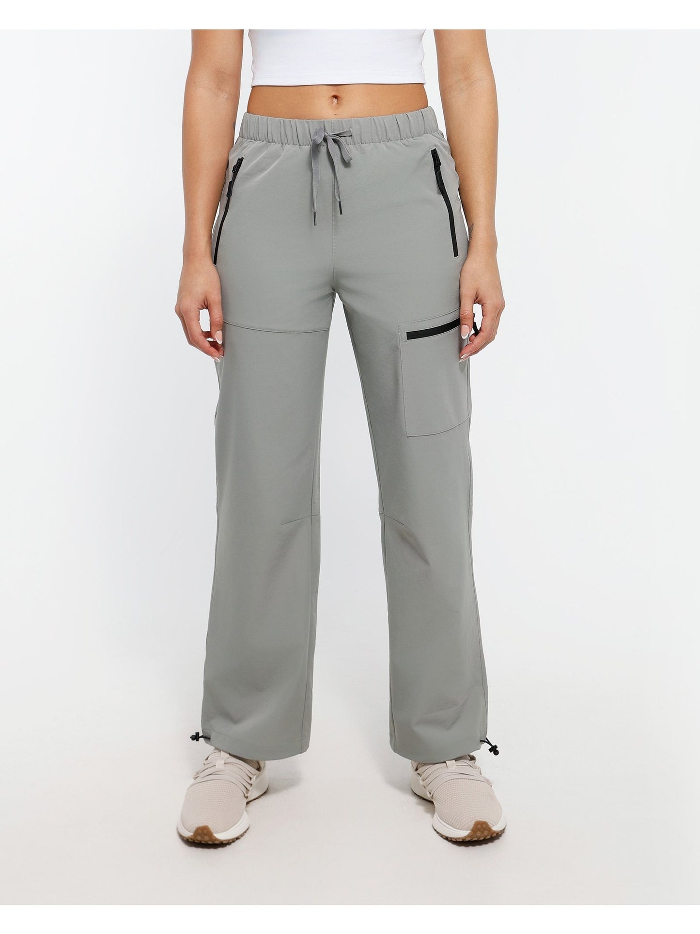 [Three Color To Choose] 1Pc Women's Lightweight Joggers Pants Without Drawstring Running Sweatpants with Pockets for Women Lounge Travel