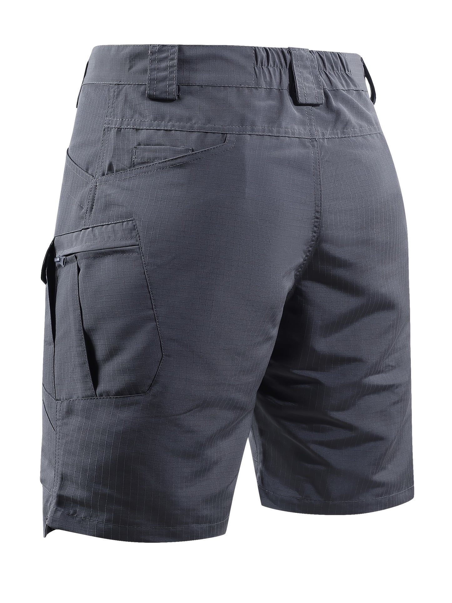 Men'S Multi-Pocket Shorts - Cargo Shorts - Casual Shorts - Breathable And Quick-Drying Design, Suitable for Hiking, Fishing And Outdoor Work (Belt Included) - Available in Black, Gray, Khaki | Breathable Fabric, Camping Equipment