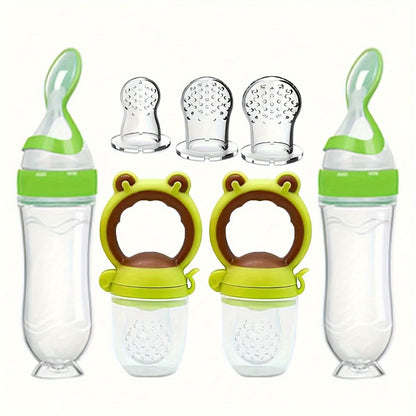 Baby Feeding Essentials Set - Multi-Piece Feeding Accessories