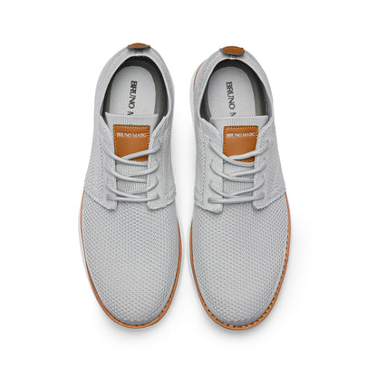 Bruno Marc Men's KnitFlex Breeze Mesh Sneakers Oxfords Lace-Up Lightweight Casual Walking Shoes