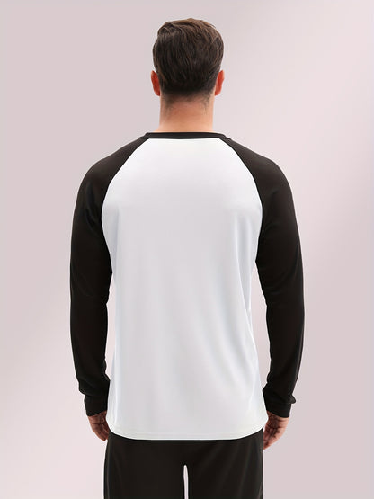 5pcs Men'S Quick Drying Long Sleeves. Multi-Color Combination Set of Fine Bead Ground Cloth, Fast Drying And Breathable