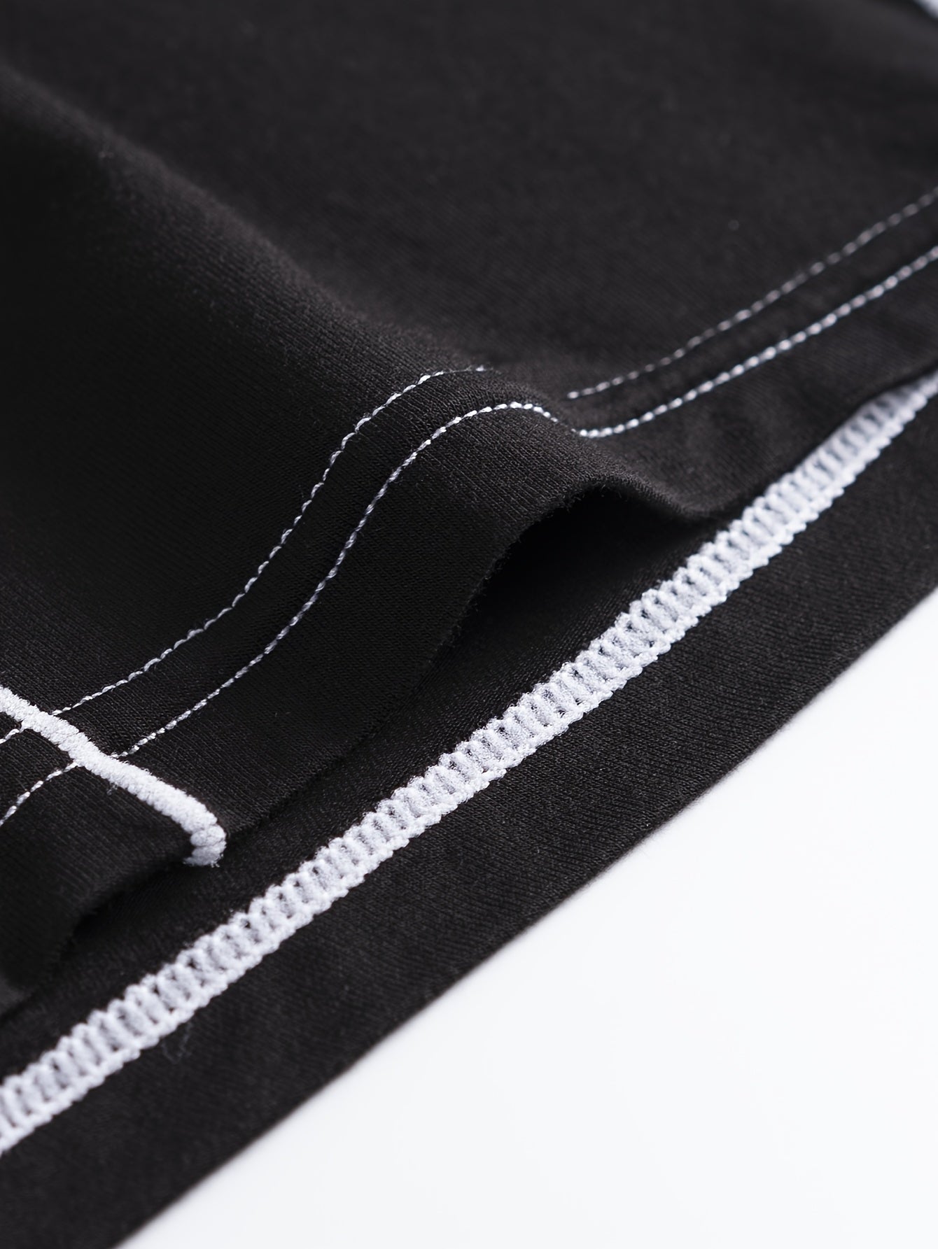 6pcs Modal Men'S Boxer Shorts Seamless U Pocket Long Leg Underwear Scratch Resistant Breathable Soft Elastic Belt Sports Travel Briefs