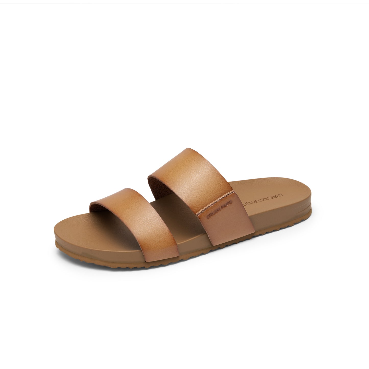Women's Open Toe Slides Sandals Comfortable Support Footbed Two Strap Slip-on Fashion Casual Beach Vacation Lightweight Flat Sandals Summer for Women