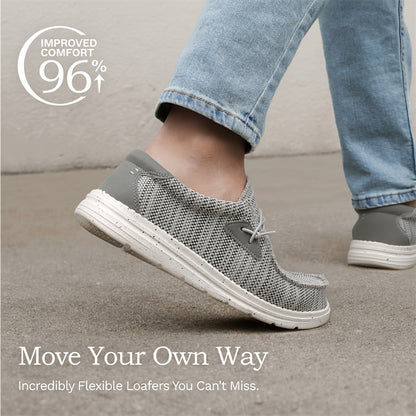 [Slip-On Loafers] Bruno Marc Men's Casual Slip-On Loafers, Stretch Shoes, Comfortable, Simple, Fashionable, Durable, Non-Slip, Suitable for All Seasons