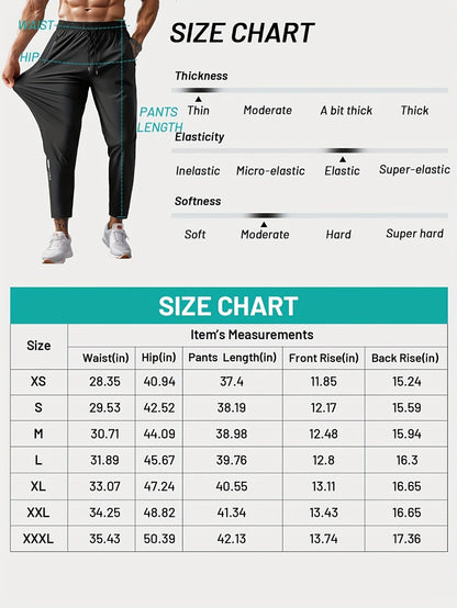 Men's Jogger Pants - Quick Dry