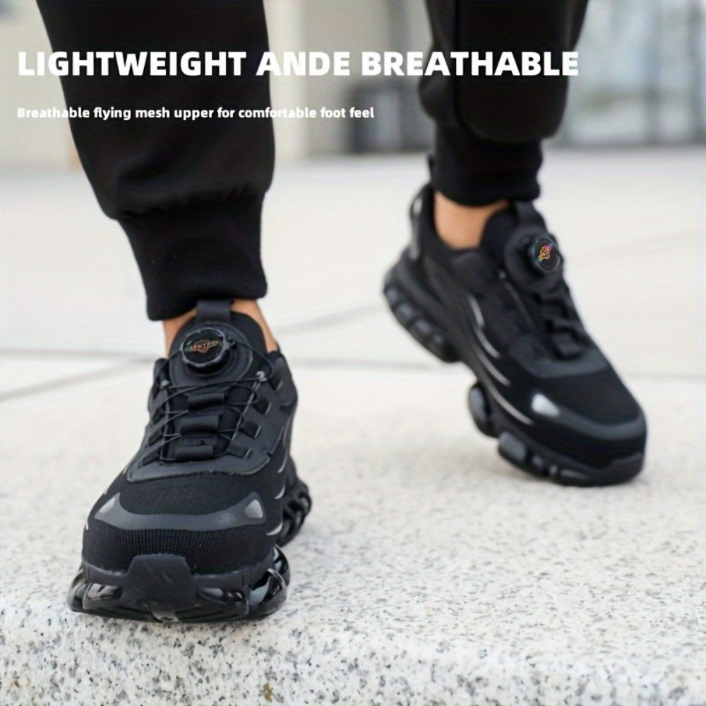 Men's Work & Safety Boots - Non-Slip Sole & Breathable Comfort