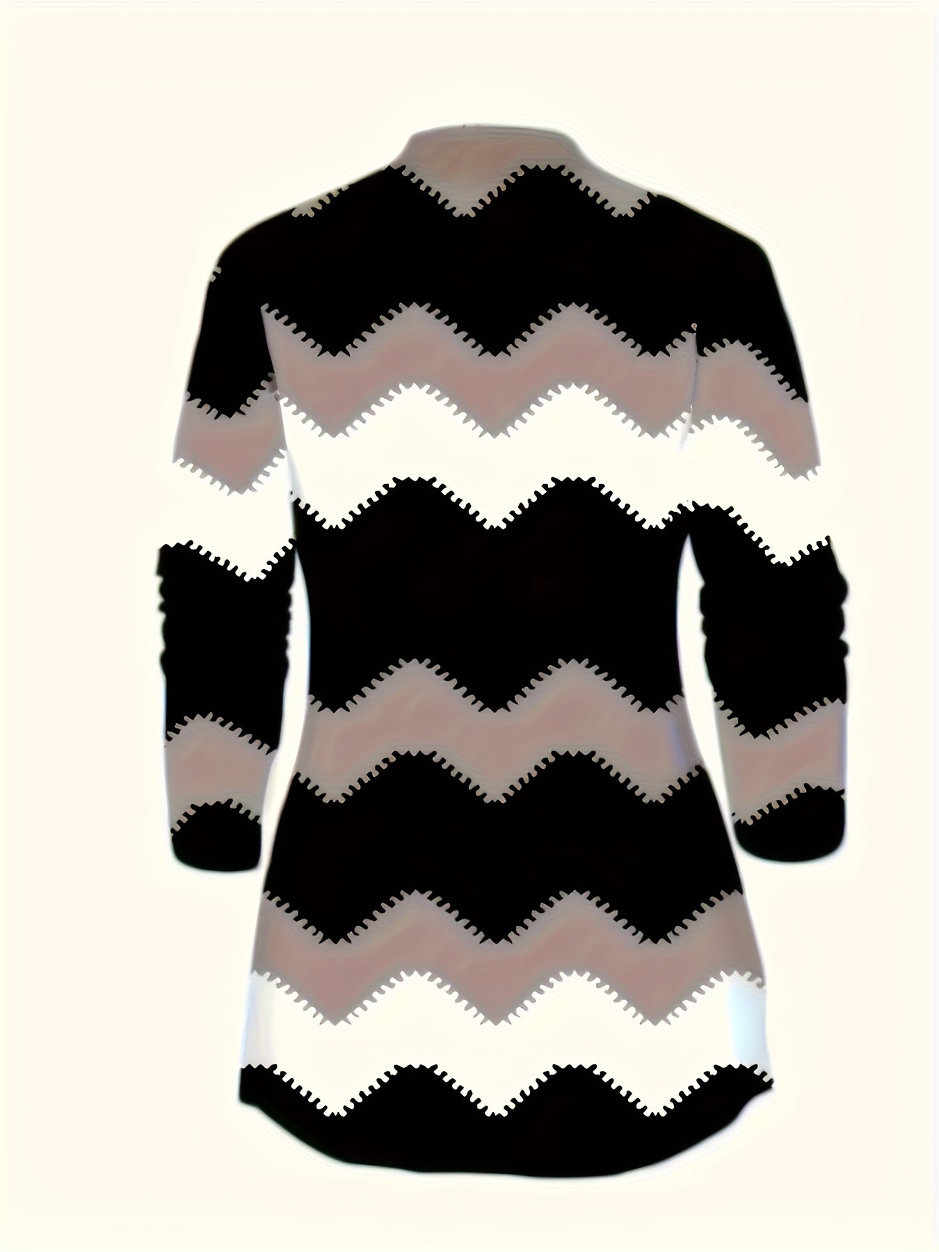 [Printed Cardigan Set] Women's 3pcs Set, Printed Cardigan Jacket Paired with Solid Color Casual Pants Vest Daily Set