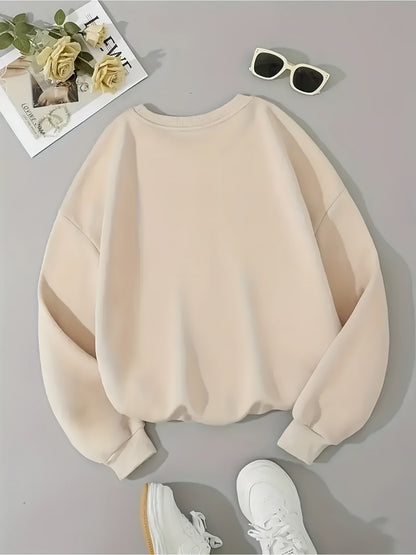 Casual And Comfy Women'S Crew Neck Sweatshirt Featuring a Print about The Toughest Part of Growing Up, Perfect for Everyday Use And a Great Gift for Friends Or Family