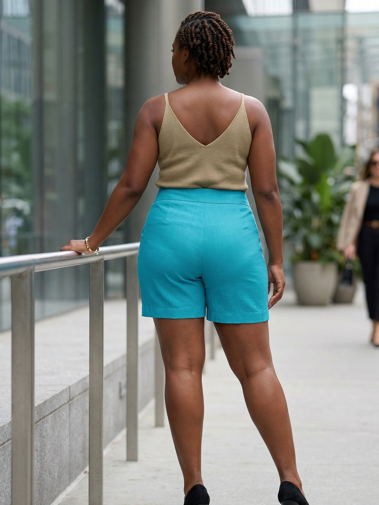 Plus Size - Plus Size - Women'S Plus Size High Waist Shorts