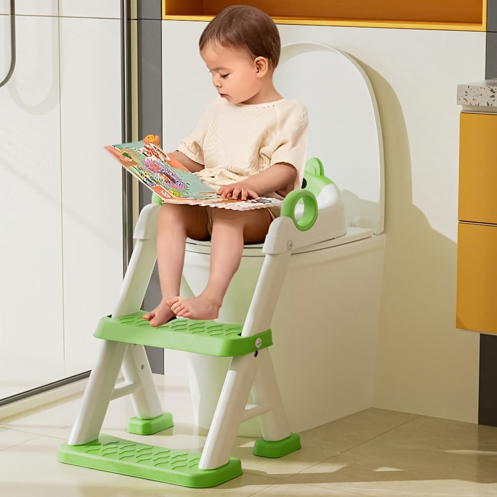 Potty Training Seat - Soft Toilet Steps 2-In-1