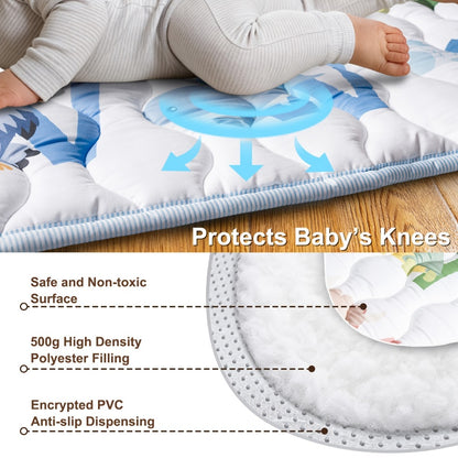 Baby Play Mat - Washable Soft 50x50 Playpen