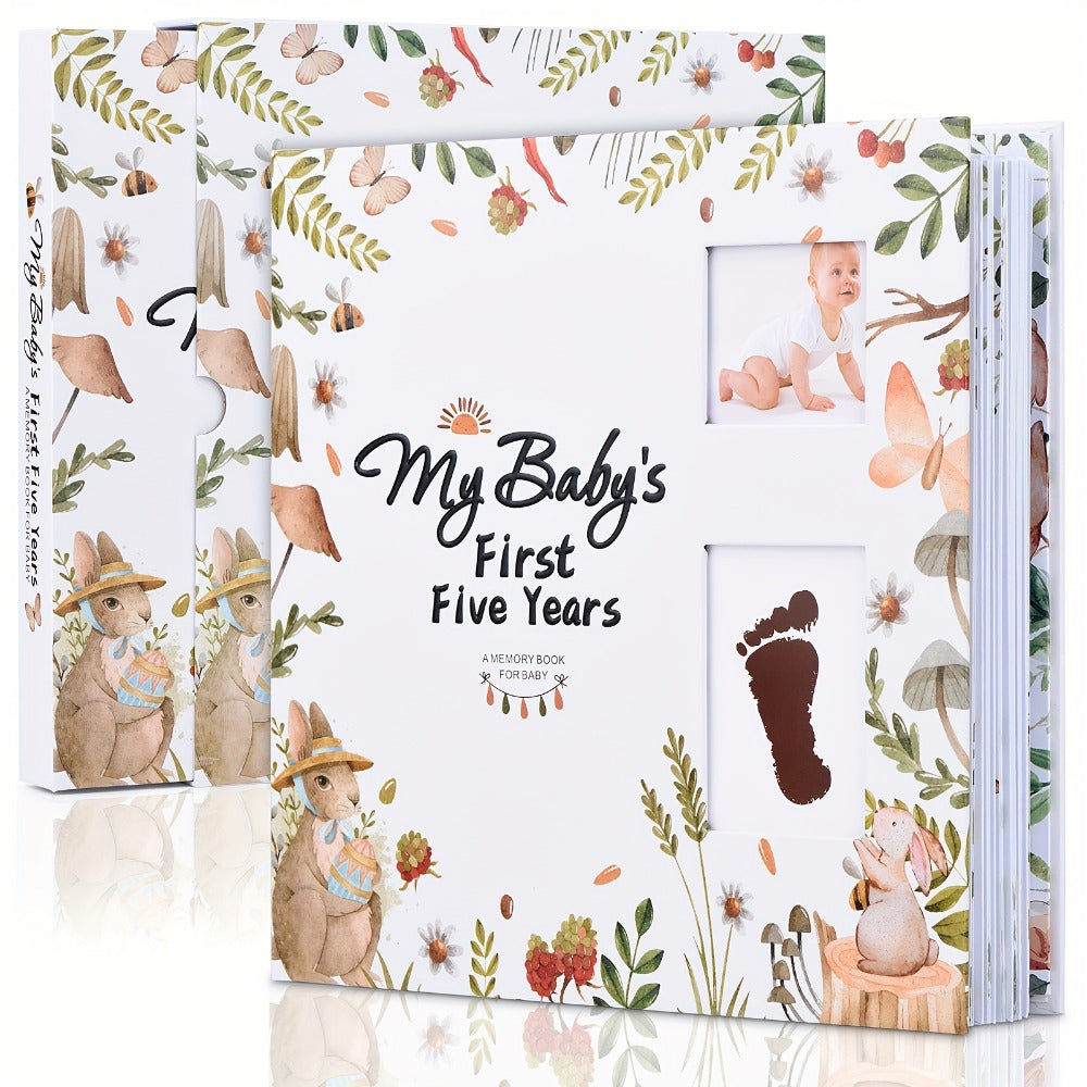 Baby Memory Book - Birth to Age Five Keepsake Journal