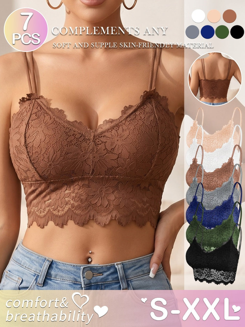 Unisex's Wireless Bra - Short Sleeve 014693