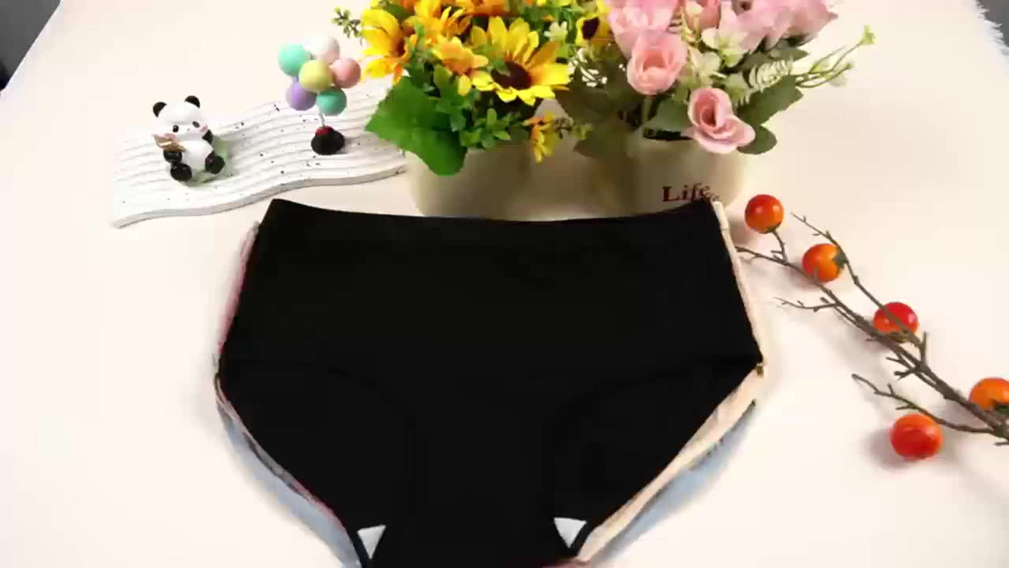 Women's 10-Pack High-Waist Seamless Briefs - Solid Color Daily Comfort