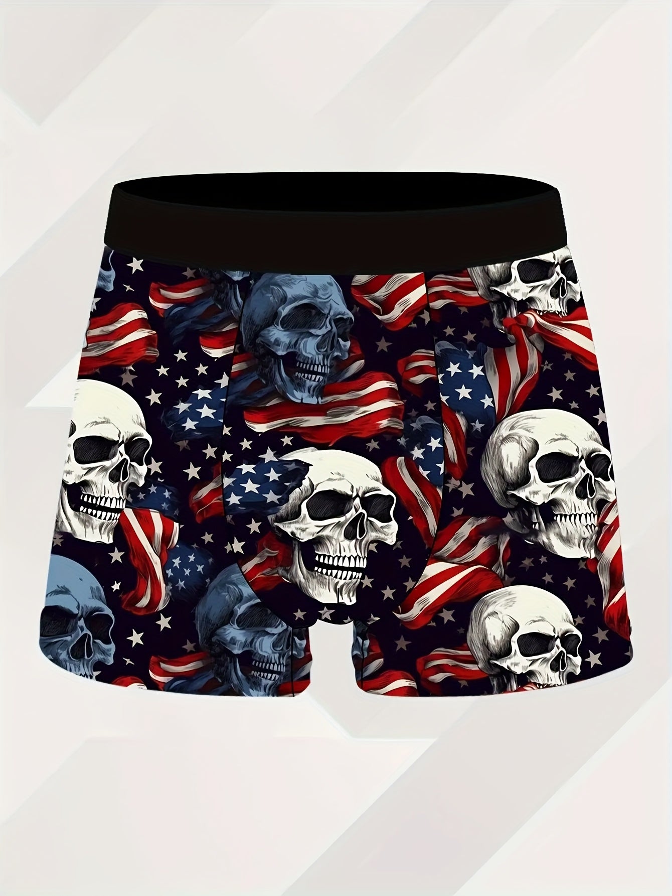 5pcs Men'S Quick-Dry Swim Shorts & Underwear Set | Colorblock Boxer Briefs with Print /Elastane Blend, Non-Transparent, Medium Stretch, Ideal for Pool, Beach, Gym, Birthday Party, Casual Wear, Knit