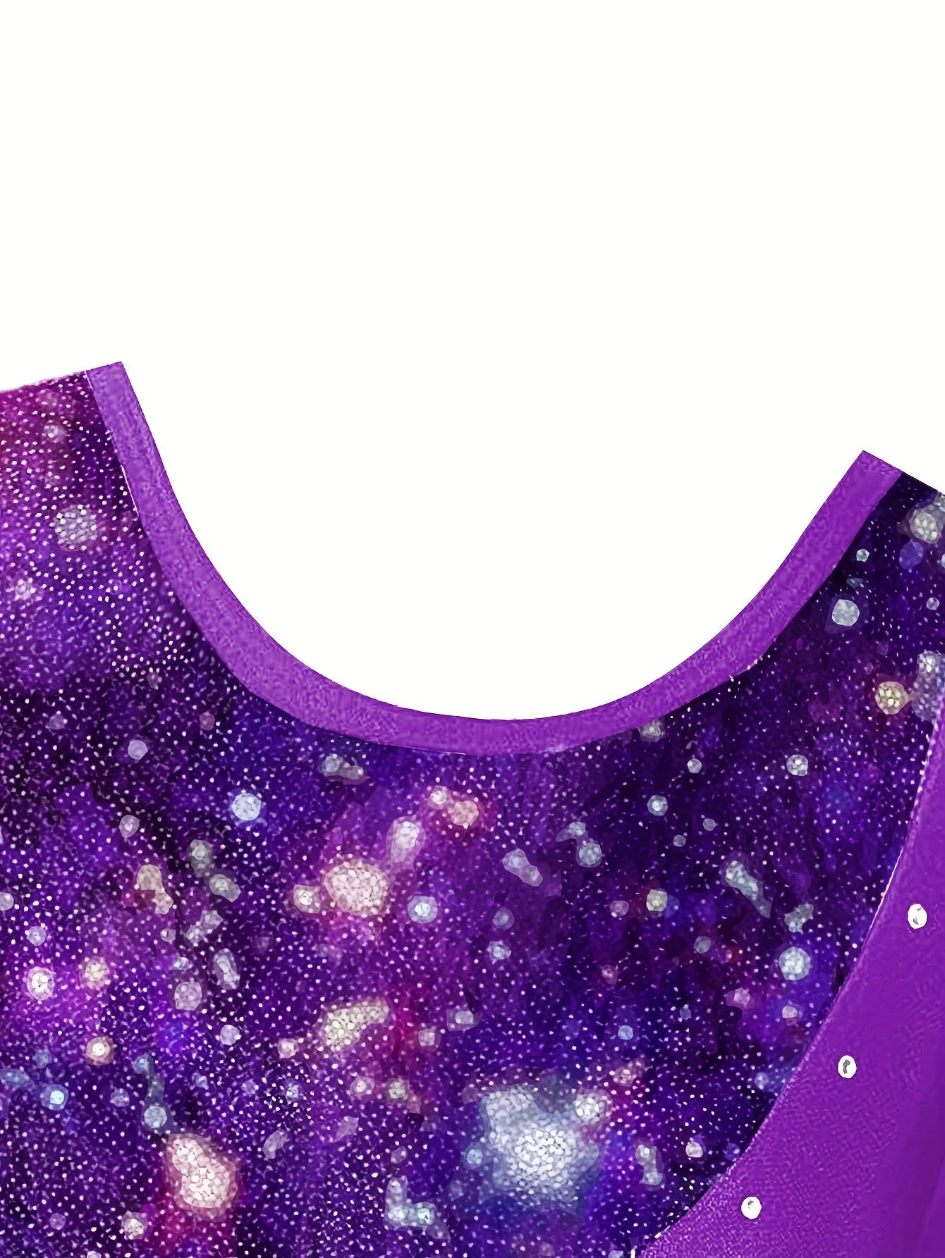 Girls' 3pcs Gymnastics Leotard Set with Stars Pattern, Long Sleeve Bodysuit & Matching Shorts - Includes Hairband, Stretchy & Breathable Fabric for Dance Training, Perfect for Outdoor, All Seasons, Gift for Back-to-School Season, Beach Essentials