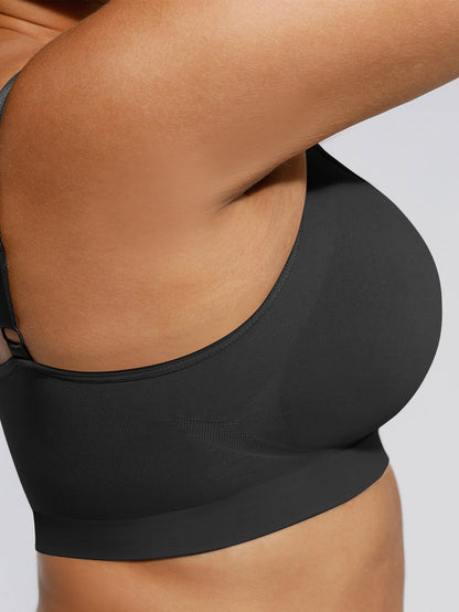 Women's Wireless Push Up Bra Stretch Comfort Bralettes No Underwire Bra Tshirt Bras Sports Bra