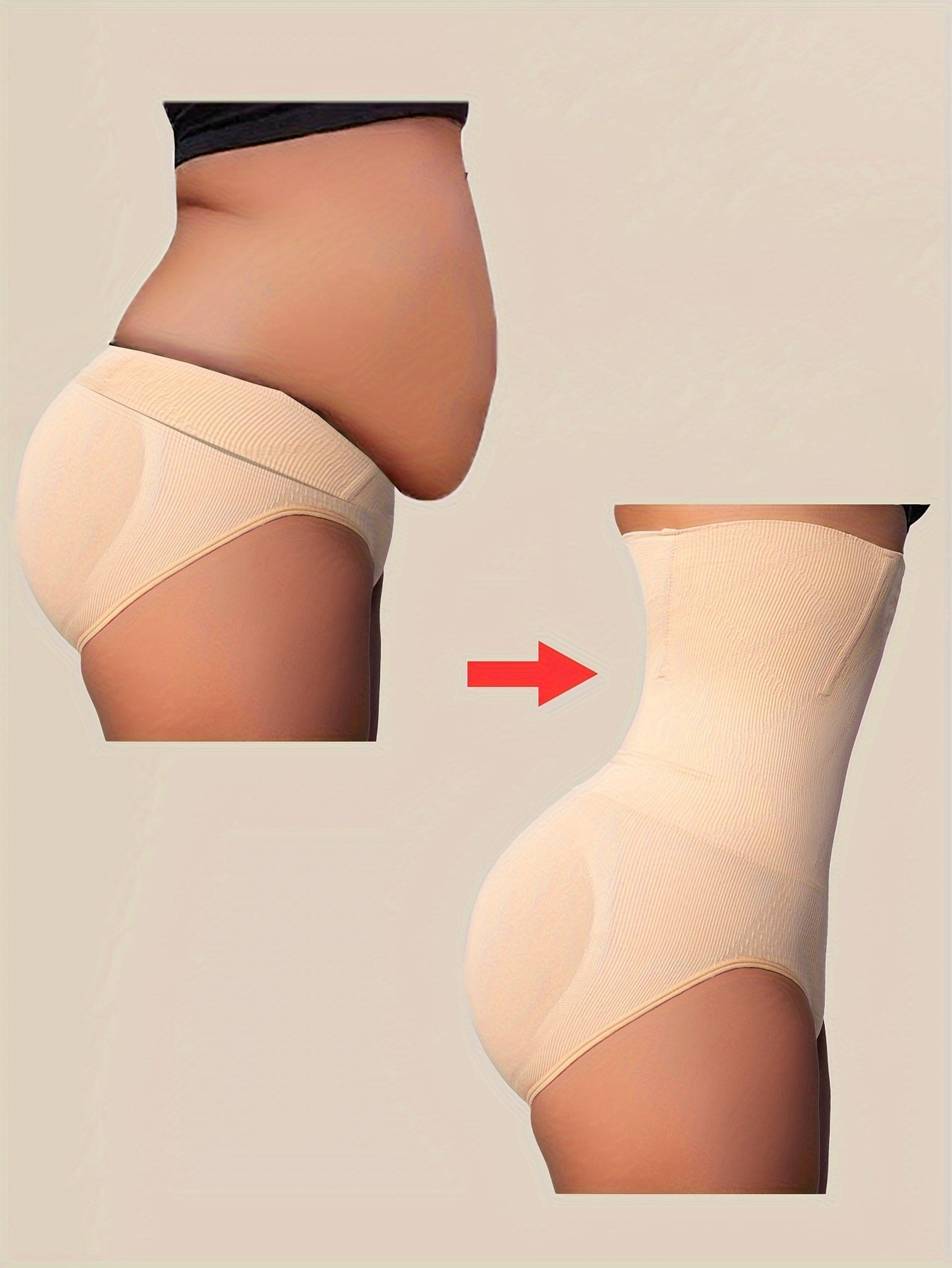 High-Waist Tummy Control Shapewear Panties for Women - Waist Trainer, Butt Lifter & Body Shaper Underwear