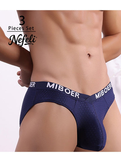Men’s 3-Pack Men’s Briefs - Smooth No-Show Fit