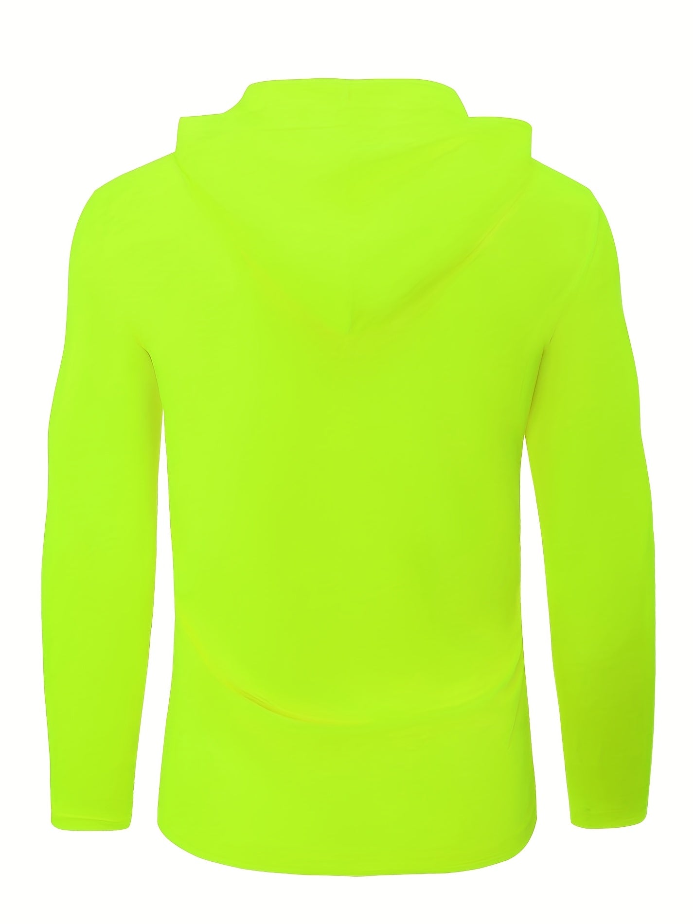 Four Piece Men'S Long Sleeved Solid Color Sports Top, Long Sleeved Hooded Sports Top, Quick Drying Fabric, Simple, Comfortable And Breathable