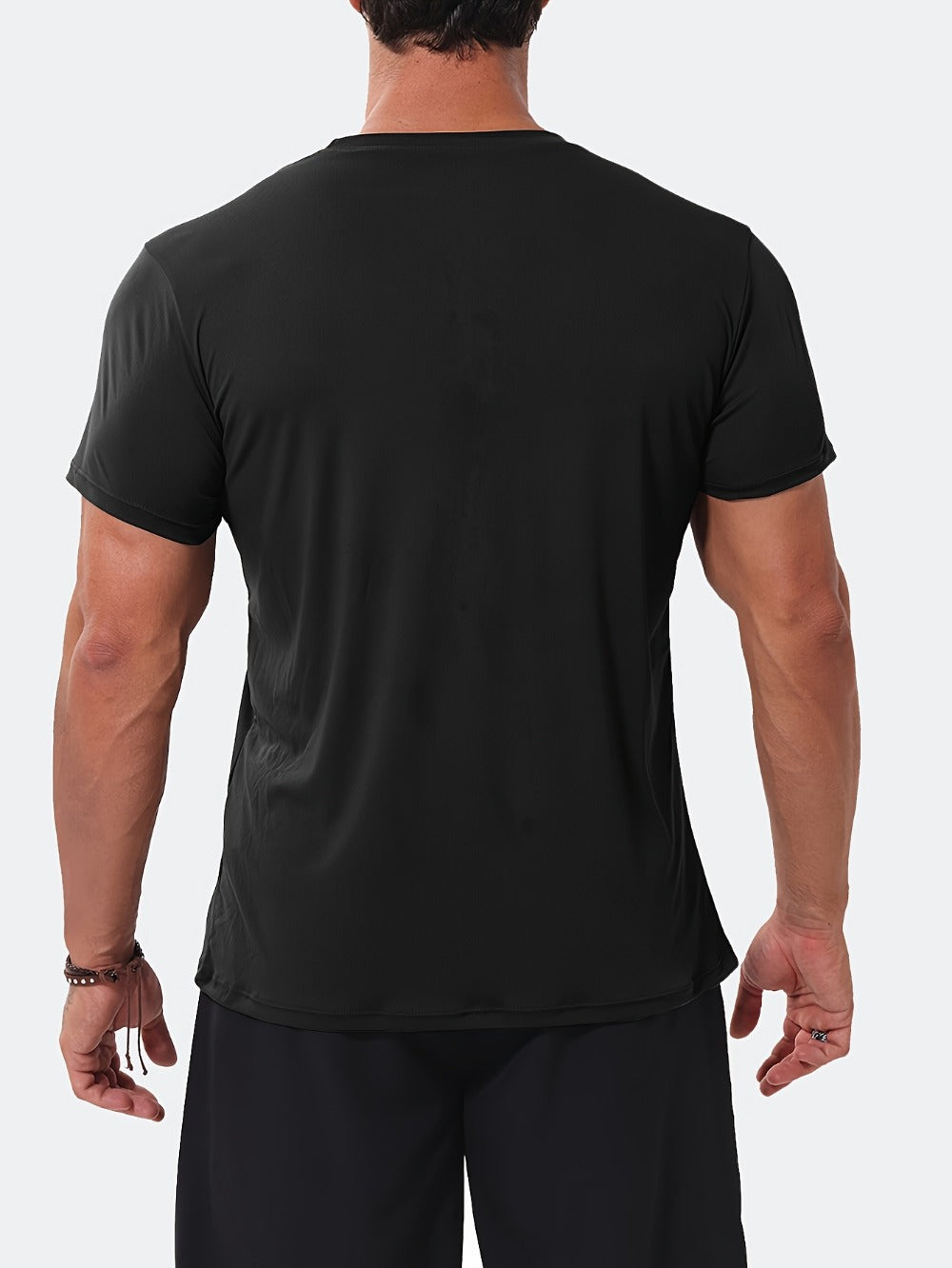 Men's Performance T-Shirt - Crew Neck Short Sleeve 648997