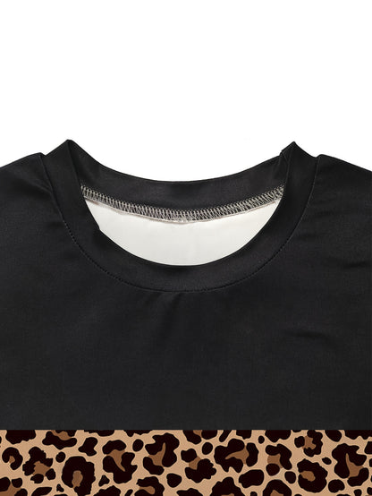 Ladies' Casual Long Pants Short Sleeved Set