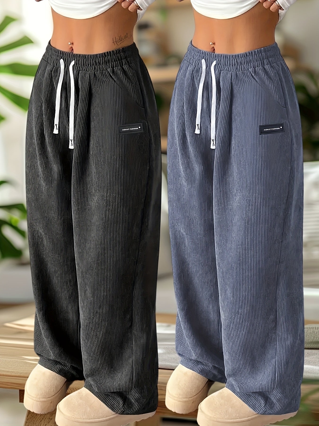 Women's Apricot+blue Pants - product view 28