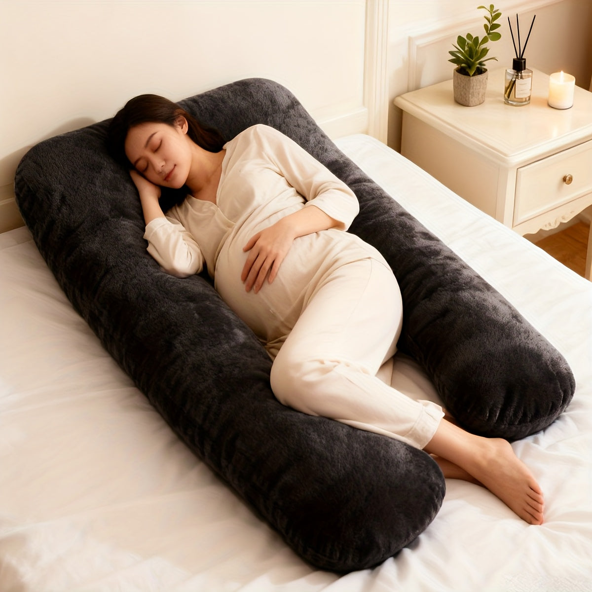 Pregnancy Pillow - Washable Popular U-shaped Pregnant