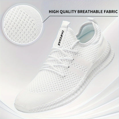Men'S Running Shoes Breathable Sneakers Walking Workout Tennis Non Slip Resistant Gym Shoes - 6056