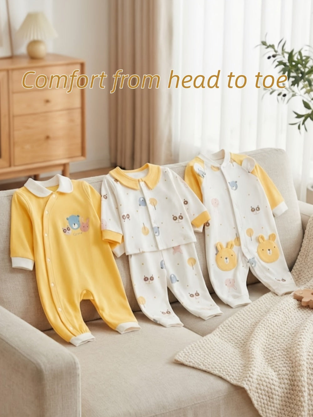 Baby Outfit Set - Long Sleeve Style 89349