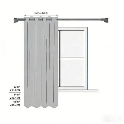 Blackout Curtain Panels - Thermal Lining and Grommet Top