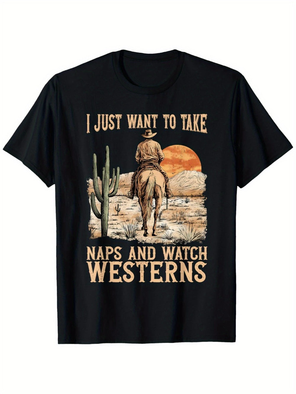 Men's Essential T-Shirt - Round Neck Short Sleeve Streetwear Style 956965