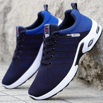 Men's Sports Shoes, Breathable And Versatile Air Cushioned Running Shoes, Suitable for Outdoor Travel And Mountaineering Activities