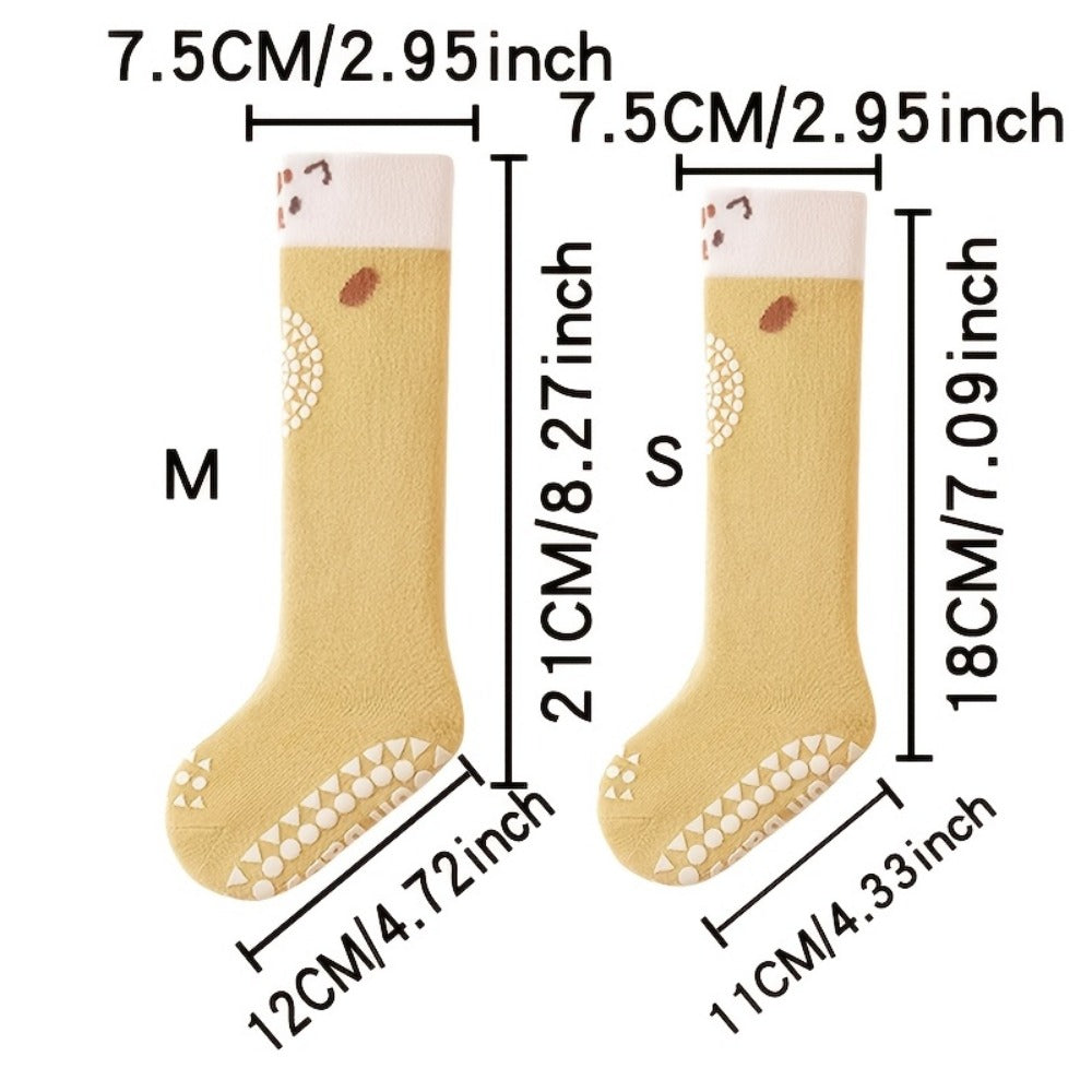 Women's Cute Print Knee-High Socks - 2-Pair Pack