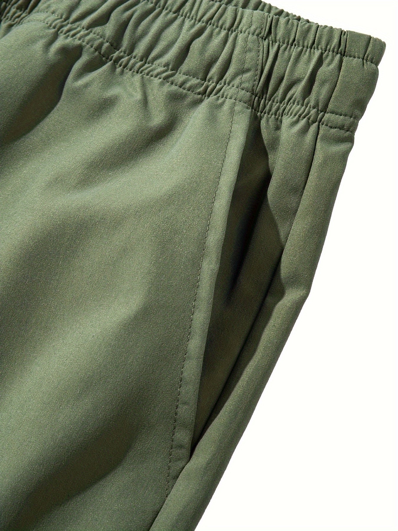 Set of 4 Men'S Long Pants with Cinched Waist And Multiple Pockets, Ideal for Outdoor Work Year-Round.