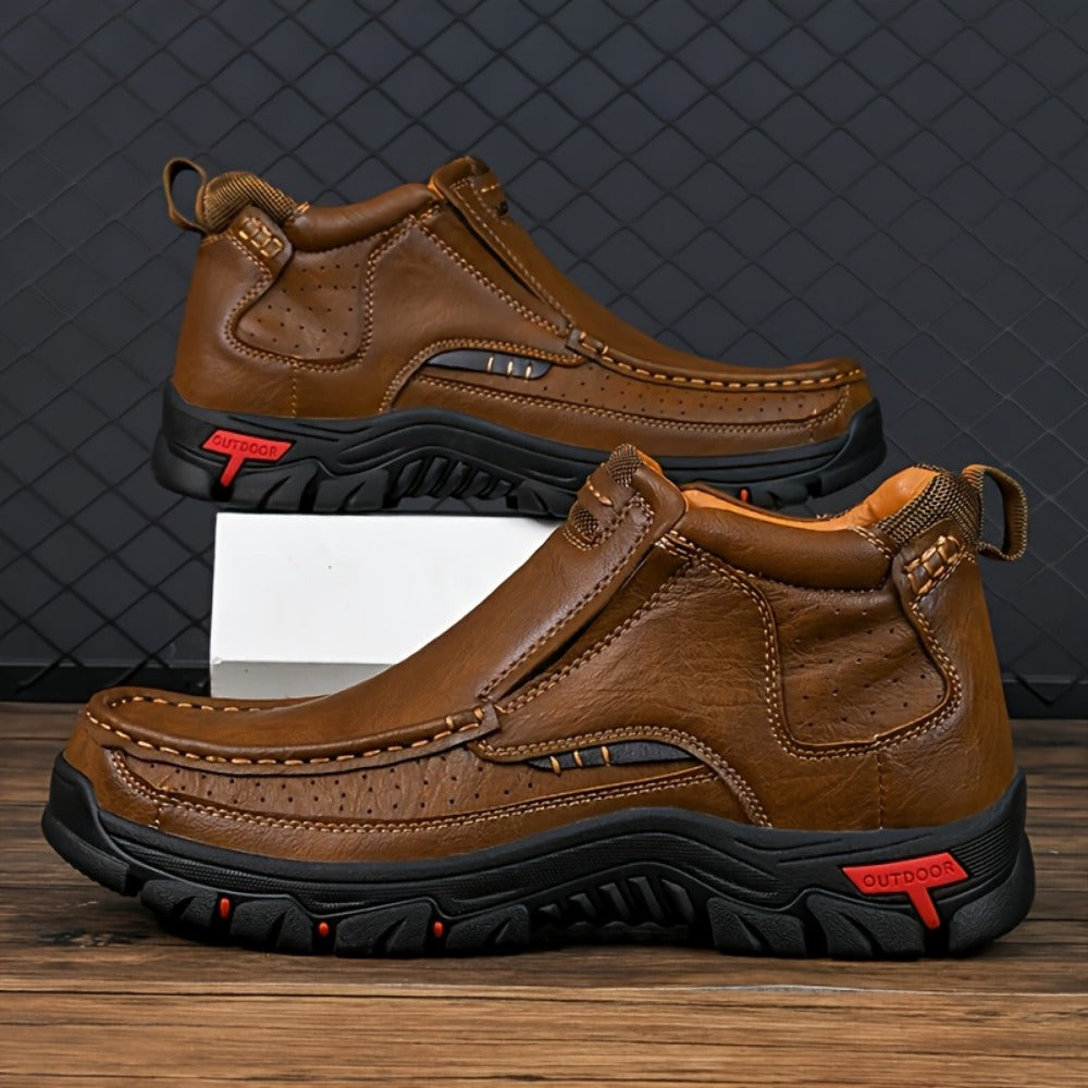 Men's Walking Shoes - Breathable Comfort & Cushioned Support
