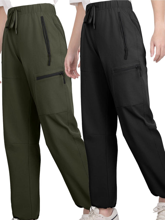 [Three Color To Choose] 1Pc Women's Lightweight Joggers Pants Without Drawstring Running Sweatpants with Pockets for Women Lounge Travel