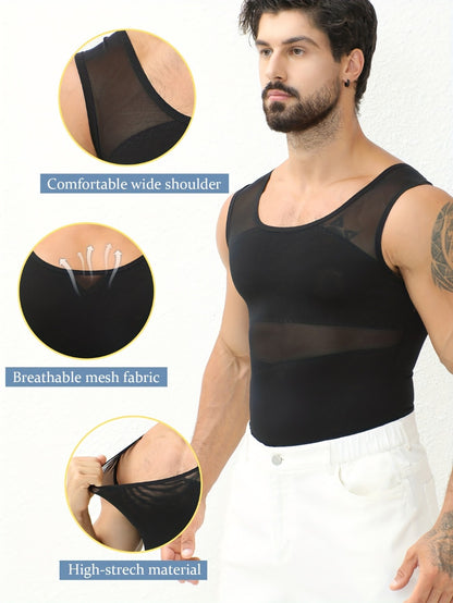 Men's Solid Color Performance Shirt - Short Sleeve 297125