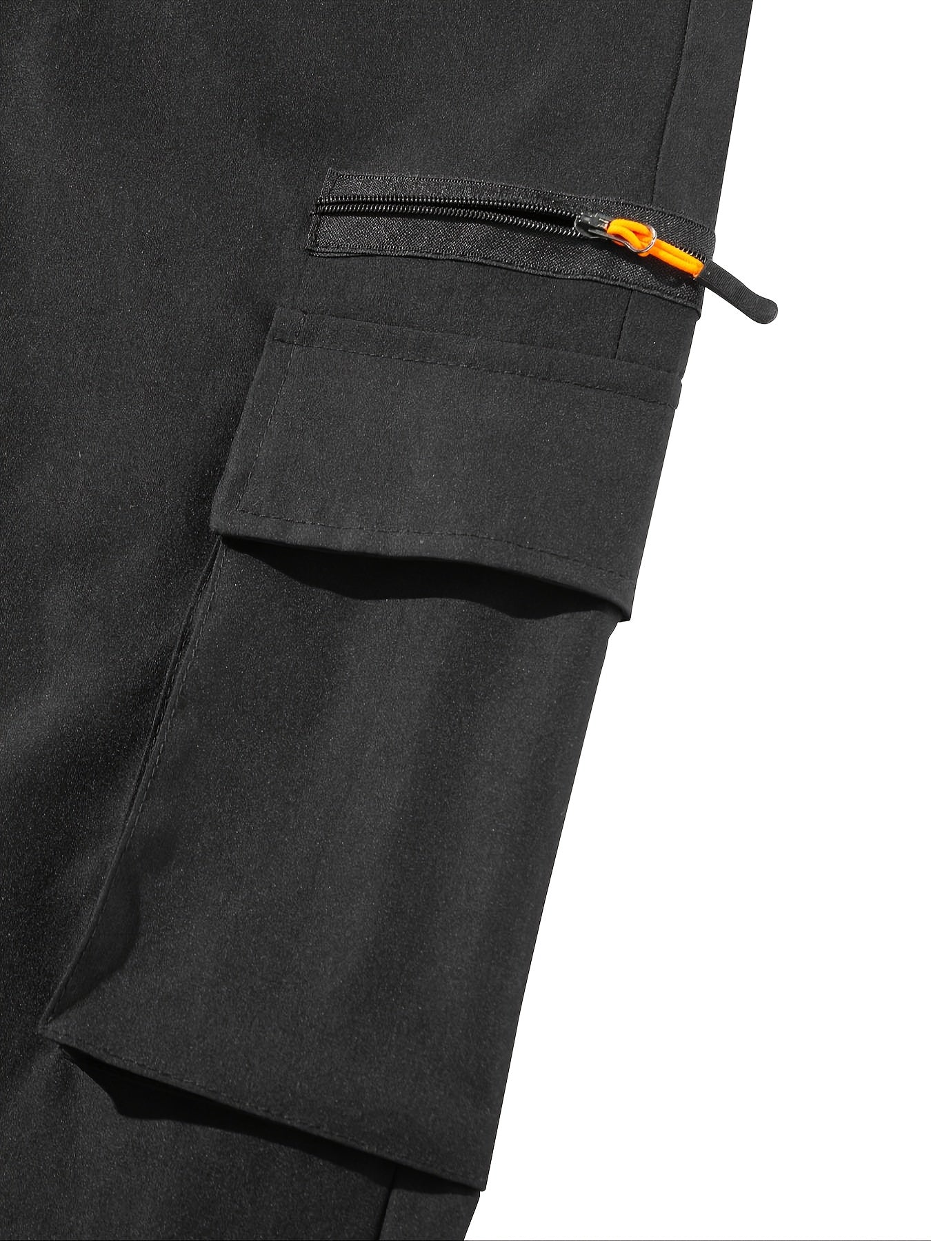 Set of 4 Men'S Long Pants with Cinched Waist And Multiple Pockets, Ideal for Outdoor Work Year-Round.