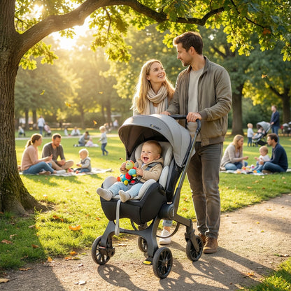 Baby Stroller - Portable Foldable Adjustable Travel