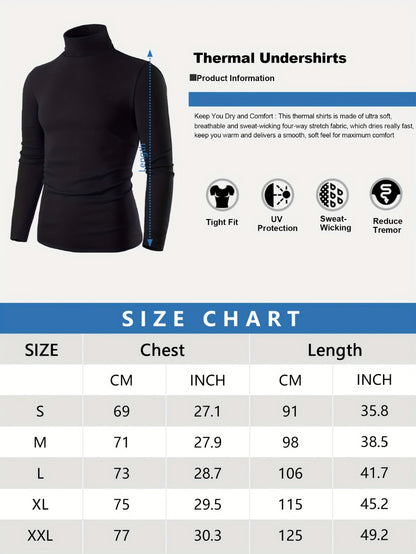 Men's Solid Color Performance Shirt - Long Sleeve 426725