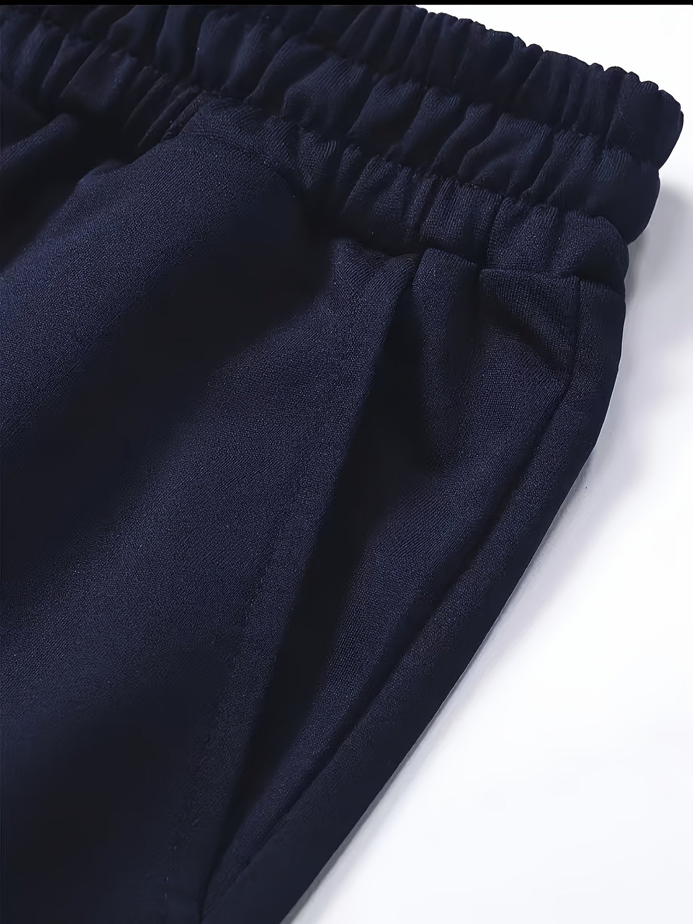 5pcs Men's Casual Sweatpants, Polyester Knit Fabric, Cotton Solid Color, Regular Fit with Pockets, Elastic Waist Drawstring Joggers Ideal Gift, Loose Waist, Spring Clothes, Summer Clothes, Valentine's Day Gifts, Easter Gifts, Discounted