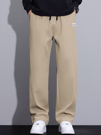 Autumn Casual Pants Men's Loose Straight Leg Trendy Versatile Men's Pants Autumn And Winter Men's Long Pants